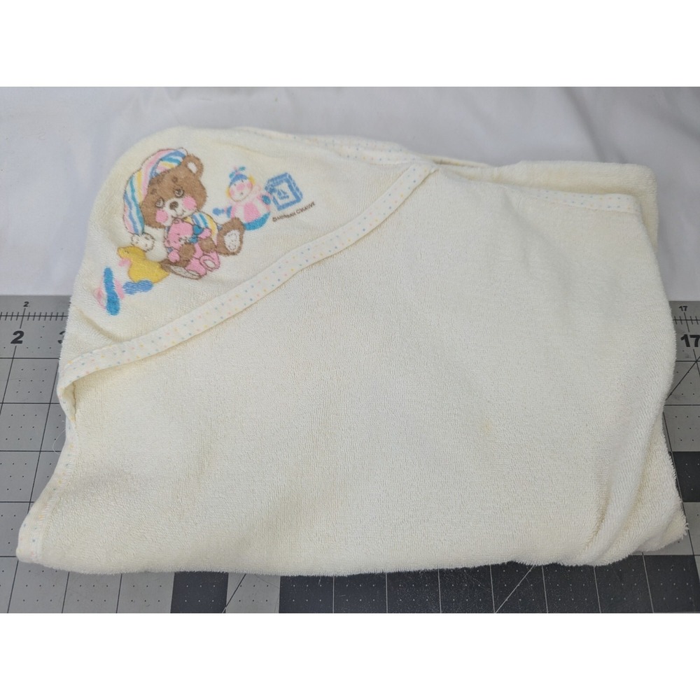 Morgan Teddy Beddy Bear Hooded Towel Baby